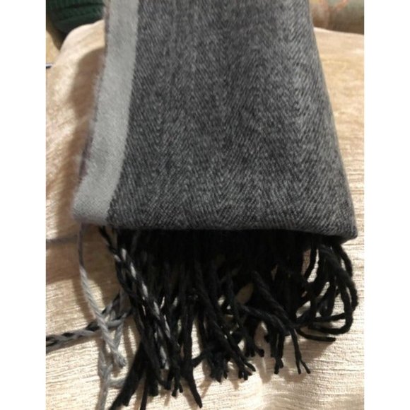 Mens Plaid Scarf Softer Than Cashmere Scarves Winter Shawl - Picture 2 of 2